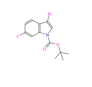 1314406-46-6;1-BOC-3-溴-6-氟吲哚;1-Boc-3-bromo-6-fluoroindole