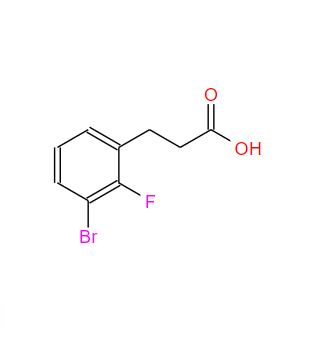 1261814-91-8；3-(3-溴-2-氟苯基)丙酸；3-(3-Bromo-2-fluorophenyl)propanoic acid
