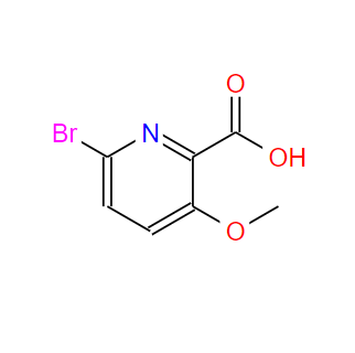 1256810-26-0；6-溴-3-甲氧基-2-吡啶甲酸；6-Bromo-3-methoxypicolinic acid