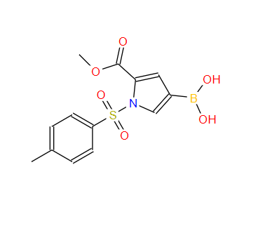 916177-00-9；5-(甲氧羰基)-1-甲苯磺酰-1H吡咯-3-基-3-硼酸；5-(Methoxycarbonyl)-1-tosyl-1H-pyrrol-3-yl-3-boronic acid