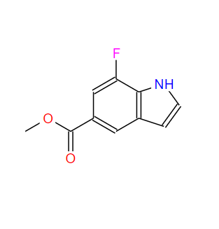 256935-98-5；7-氟-1H-吲哚-5-羧酸甲酯；Methyl 7-fluoro-1H-indole-5-carboxylate