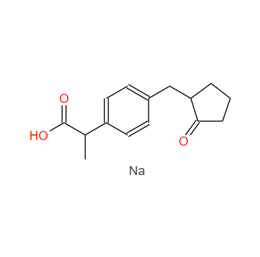 80382-23-6；洛索洛芬；sodium 2-(4-((2-oxocyclopentyl)methyl)phenyl)propanoate