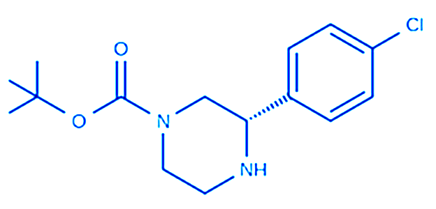 (S)-3-(4-氯苯基)哌嗪-1-甲酸叔丁酯