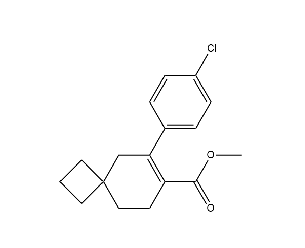 6-(4-氯苯基)螺[3.5]壬-6-烯-7-甲酸甲酯