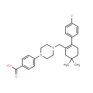 4-[4-[[2-(4-氯苯基)-5,5-二甲基-1-环己烯]甲基]-1-哌嗪]苯甲酸
