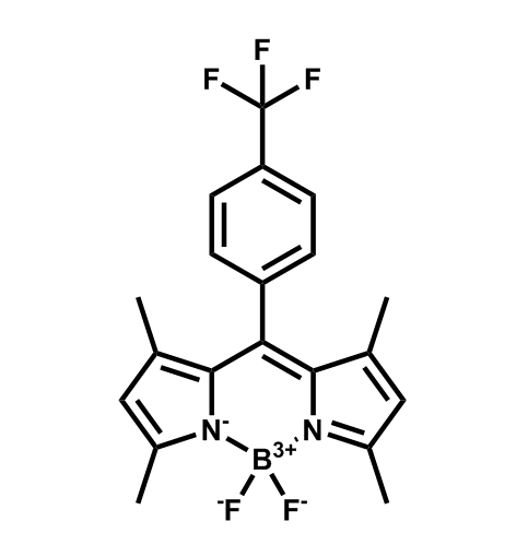 5,5-二氟-1,3,7,9-四甲基-10-(三氟甲基)-5H-4l4,5l4-二吡咯并[1,2-c:2',1'-f][1,3,2]二氮硼杂环己烯 1642327-22-7
