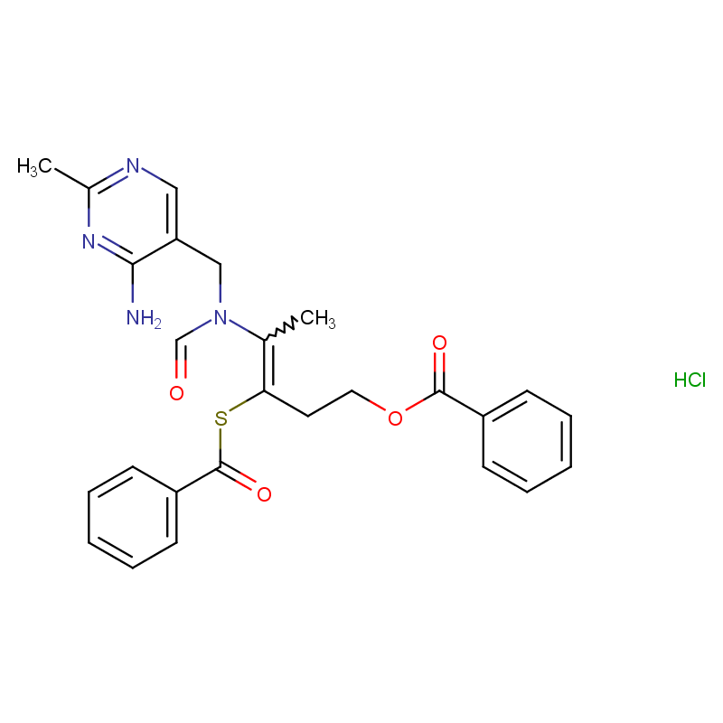 Dibenzoyl thiamine hydrochloride