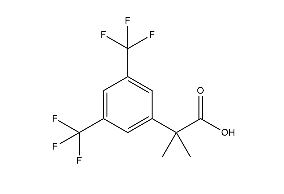 2-(3,5-双三氟甲基苯基)-2-甲基丙酸