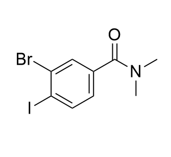 3-bromo-4-iodo-N,N-dimethylbenzamide