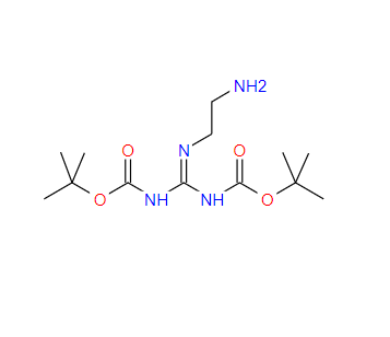 203258-44-0；2-(2-氨基乙基)-1,3-二叔丁氧羰基胍；2-(2-AMINOETHYL)-1 3-DI-BOC-GUANIDINE