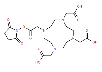 1,4,7,10-四氮杂环十二烷-1,4,7,10-四乙酸 1-(2,5-二氧代-1-吡咯烷基)酯 170908-81-3