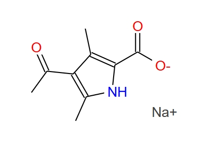 4-乙酰-3,5-二甲基-1H-吡咯-2-羧酸钠 2386-29-0
