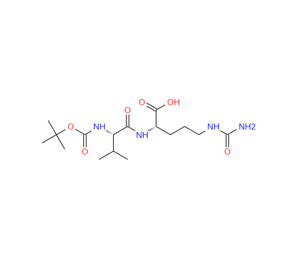 (S)-2-((S)-2-((叔丁氧基羰基)氨基)-3-甲基丁酰胺基)-5-脲基戊酸