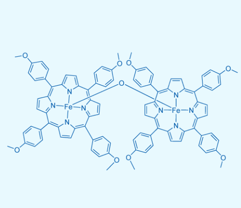 μ-氧-双铁四对甲氧苯基卟啉  37191-17-6