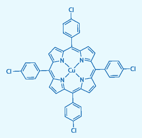 四对氯苯基卟啉铜  16828-36-7