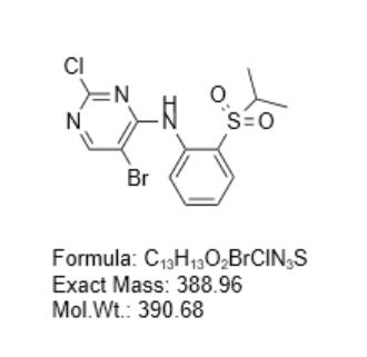 5-溴-2-氯-N-(2-(异丙基磺酰基)苯基)嘧啶-4-胺