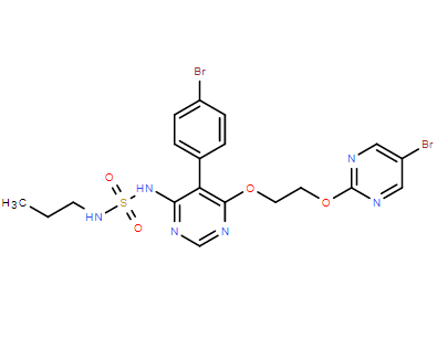 N-(5-(4-溴苯基)-6-(2-((5-溴-2-嘧啶基)氧基)乙氧基)-4-嘧啶基)-N'-丙基磺酰胺