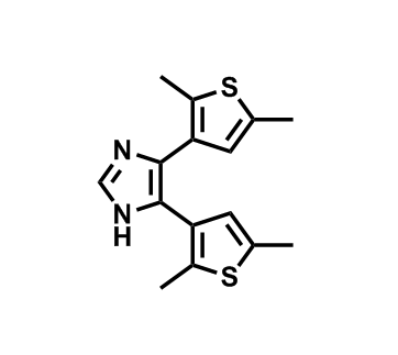 4,5-bis(2,5-dimethyl-3-thienyl)-1H-imidazole  1258875-31-8