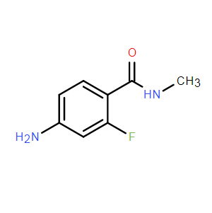 N-甲基-2-氟-4氨基苯甲酰胺