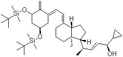 CAS 登录号:112849-27-1, 双(叔丁基二甲基硅基)-反式-钙泊三醇