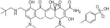 CAS 登录号:1075240-43-5, 奥马环素对甲苯磺酸盐