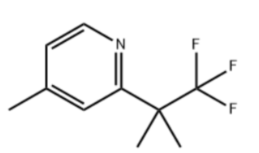 4-甲基-2-(1,1,1-三氟-2-二甲基-2-乙基)吡啶  1378865-93-0