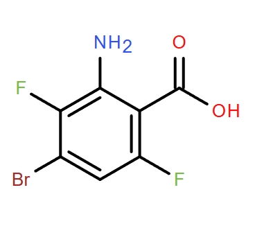 2-氨基-4-溴-3,6-二氟苯甲酸 