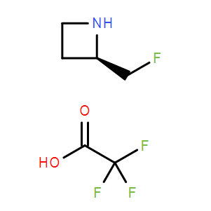(R)-2-(氟甲基)氮杂环丁烷 2,2,2-三氟乙酸盐