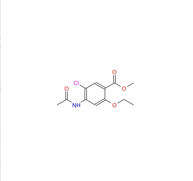 4-乙酰氨基-5-氯-2-乙氧基苯甲酸甲酯 4235-43-2