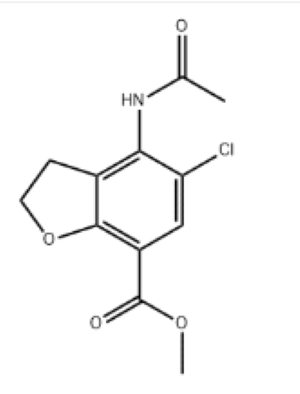 4-乙酰胺氨基-5-氯-7-苯并呋喃甲酸甲酯 143878-29-9