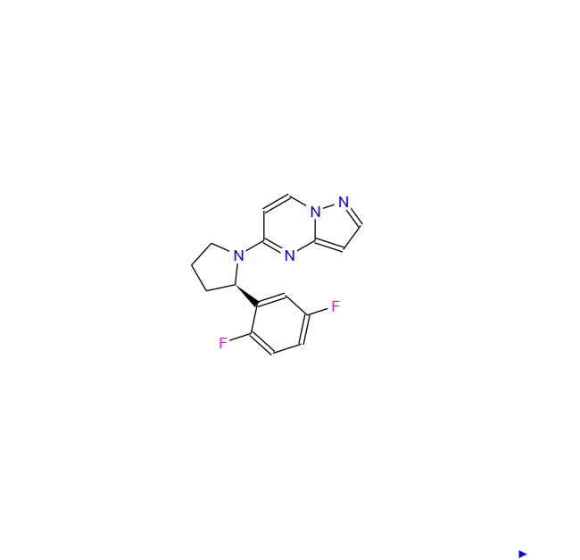 (R)-5-[2-(2,5-二氟苯基)吡咯烷-1-基]吡唑并[1,5-a]嘧啶 1223404-89-4