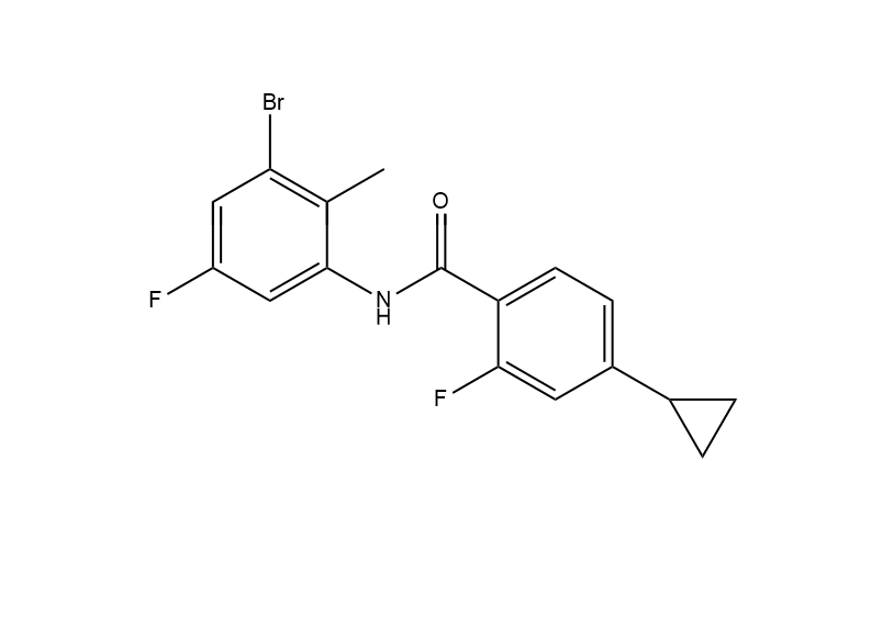 N-(3-溴-5-氟-2-甲基苯基)-4-环丙基-2-氟苯甲酰胺