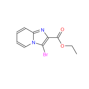 143982-54-1；3-溴咪唑并[1,2-a]吡啶-2-甲酸乙酯；Ethyl 3-bromoimidazo[1,2-a]pyridine-2-carboxylate