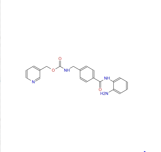 4-((2-氨基苯基)氨甲酰)苄基氨基甲酸3-吡啶基甲基酯 209783-80-2