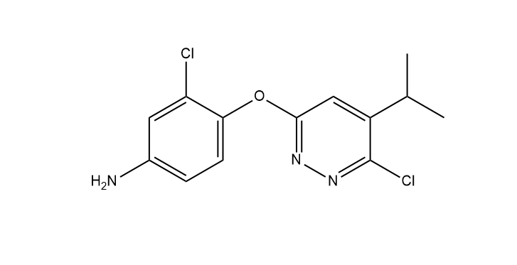 3,5-二氯-4-((5-异丙基 哒嗪-3-基)氧基)苯胺