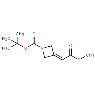1-Boc-3-甲氧基羰基亚甲基氮杂丁烷
