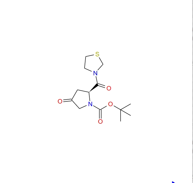 (2S)-4-氧代-2-(3-噻唑烷基羰基)-1-吡咯烷羧酸叔丁酯 401564-36-1