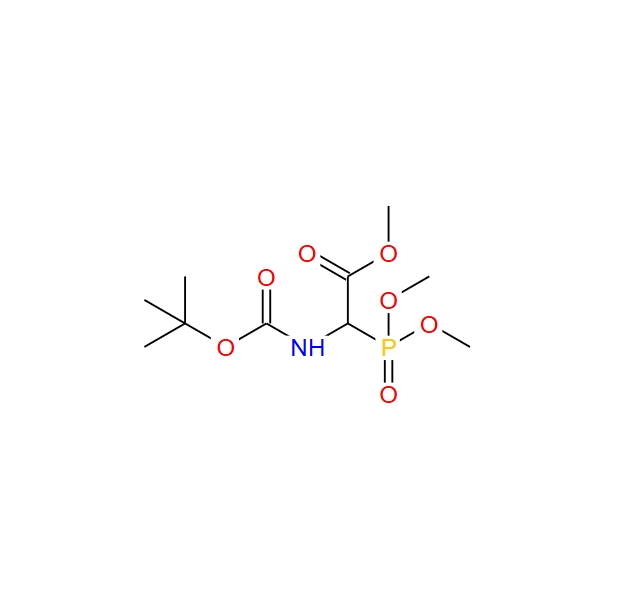 (±)-Boc-α-膦酰基甘氨酸三甲酯 89524-98-1