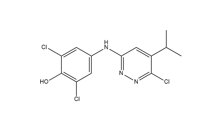 2,6-二氯-4-((6-氯-5-异丙基吡嗪-3-基)氨基)苯酚