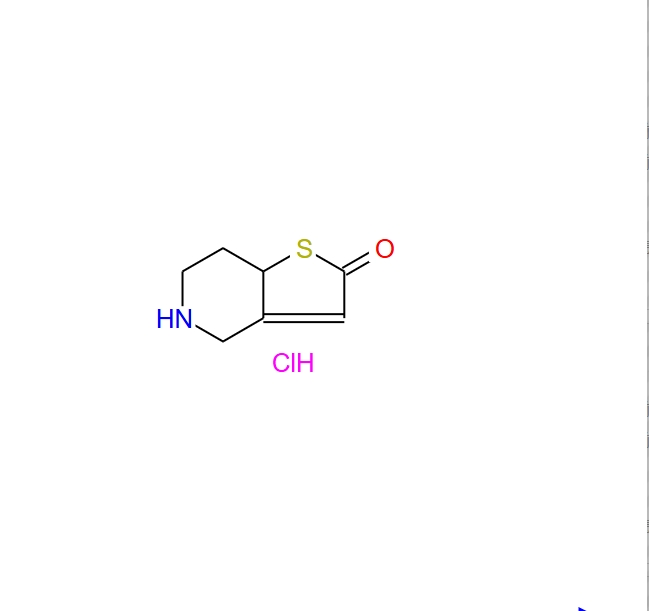 5,6,7,7a-四氢噻吩并[3,2-c]吡啶-2(4H)-酮盐酸盐 115473-15-9
