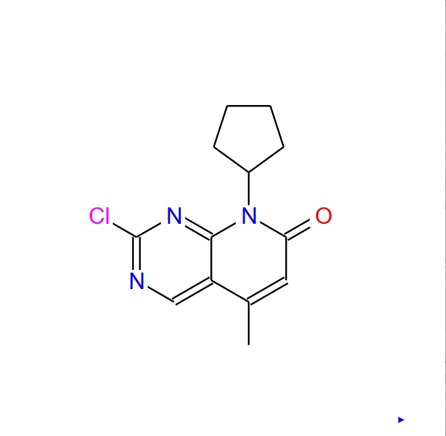 2-氯-8-环戊基-5-甲基-8H-吡啶并[2,3-D]嘧啶基-7-酮