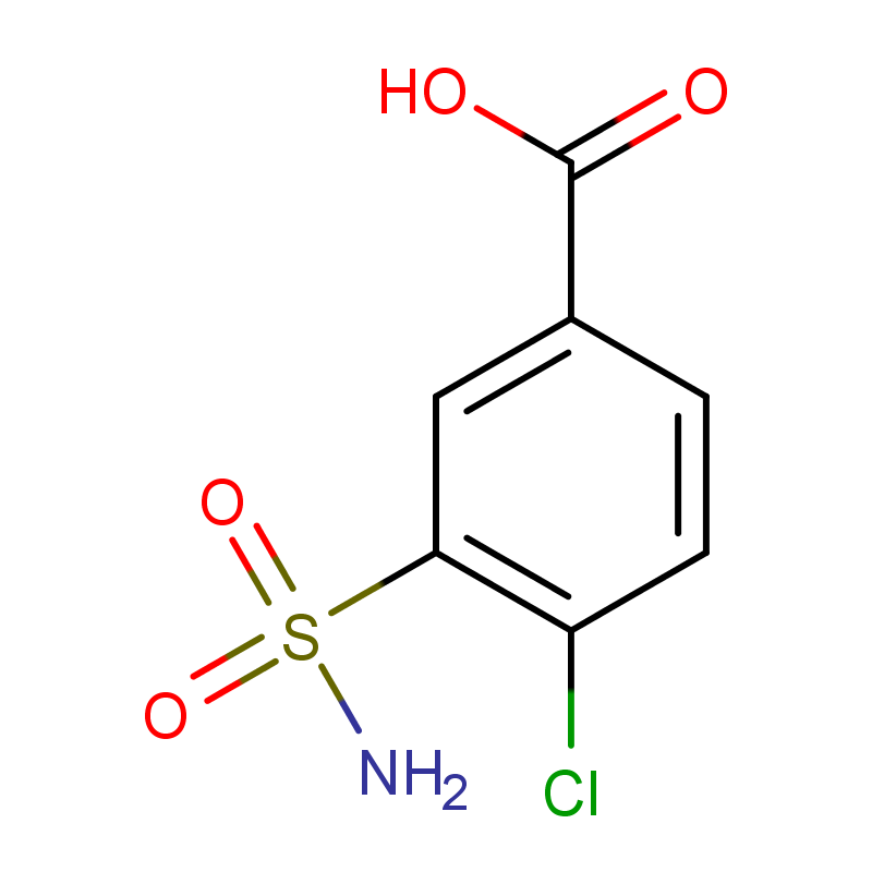 4-氯-3-磺酰氨基苯甲酸 1205-30-7全国可发 匠信生物 高纯度 可拆分