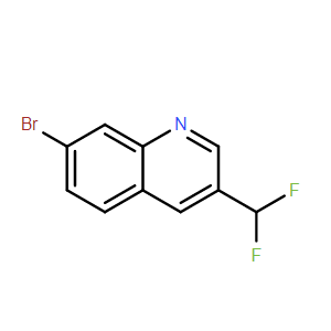 7-溴-3-(二氟甲基)喹啉