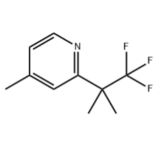 4-甲基-2-(1,1,1-三氟-2-二甲基-2-乙基)吡啶 1378865-93-0
