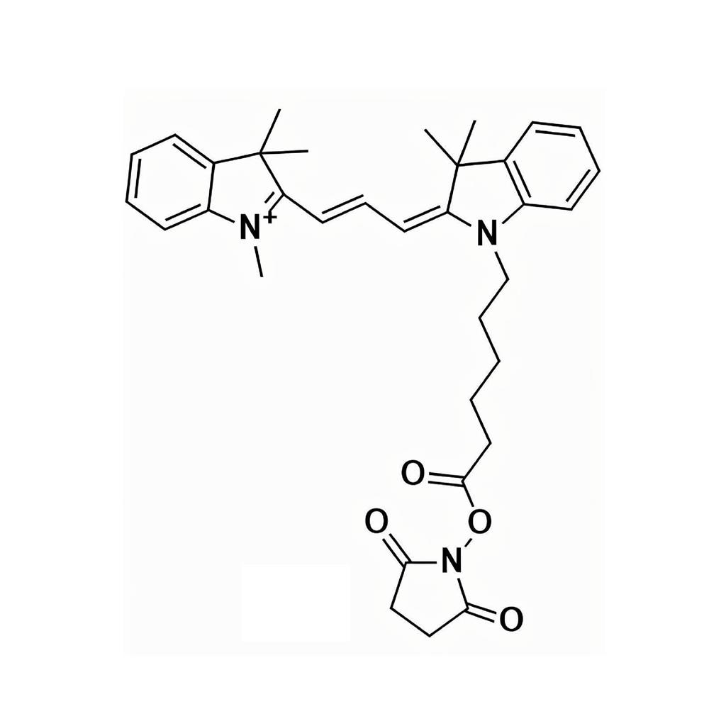 花菁素Cy3琥珀酰亚胺酯高活性Cy3琥珀酰亚胺酯 | 近红外氨基标记试剂 | 激发550nm/发射570nm