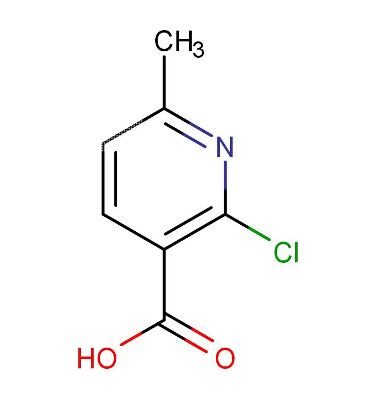 2-氯-6-甲基烟酸