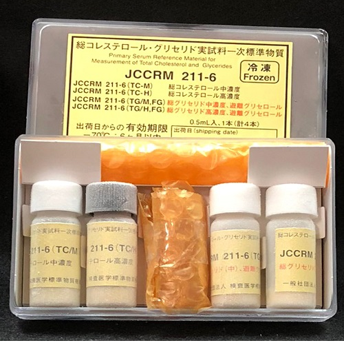 优势供应日本药典JCCRM(ReCCS) 总胆固醇，总甘油酯 游离甘油JCCRM 211