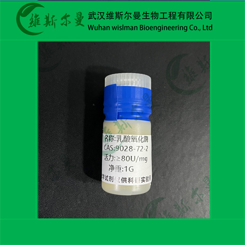 乳酸氧化酶-9028-72-2-来源于草绿色气球菌-酶活力-活力≥80U/mg-找维斯尔曼王华