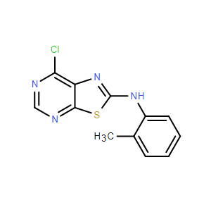 7-氯-N-(邻甲苯基)噻唑并[5,4-d]嘧啶-2-胺