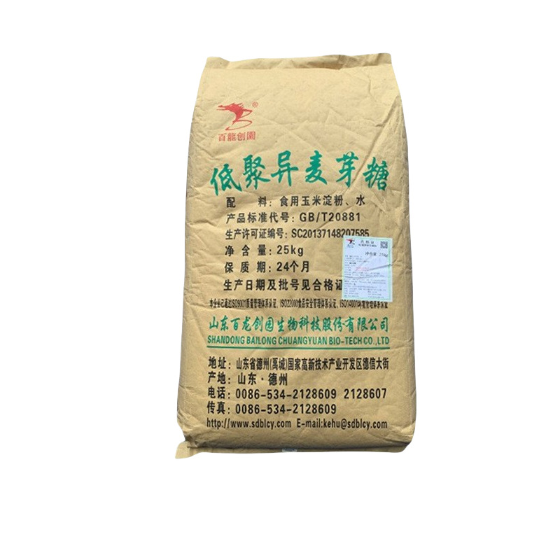 百龙天美保龄宝低聚异麦芽糖耐热耐酸水溶食品添加剂甜味剂499-40-1